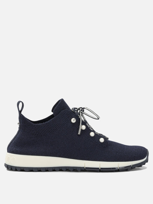 Jimmy Choo "Veles" Low-Top Sneakers Blue

