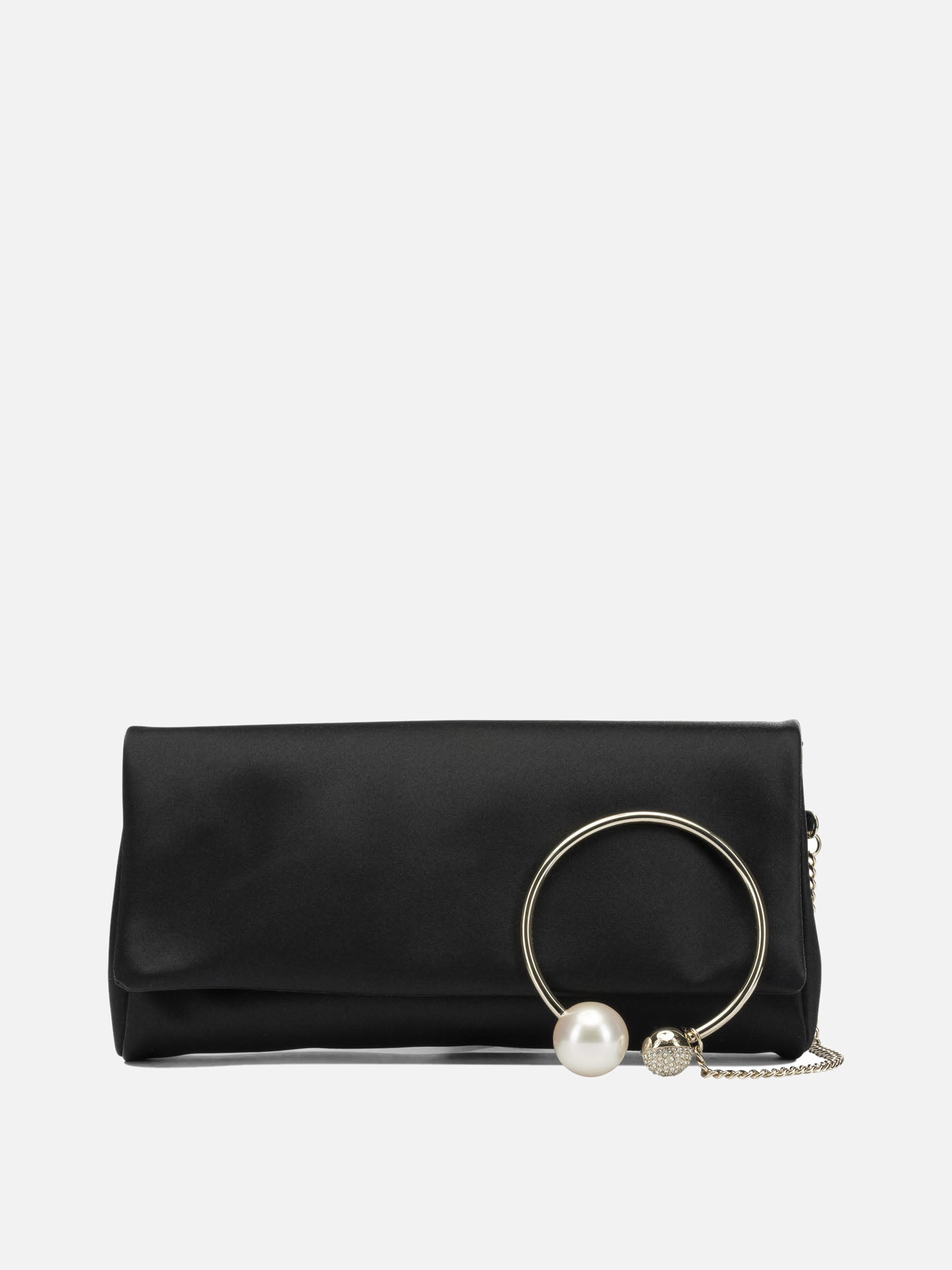 Pochette 100% leather  Nero - Jimmy Choo Donna | PDP | VIETTI Online Store | Zoom-Modal
