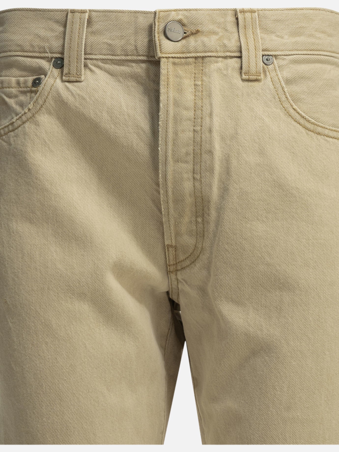 Straight-leg jeans Solid colour  White - Khaite Women | PDP | VIETTI Online Store | Zoom-Modal_5
