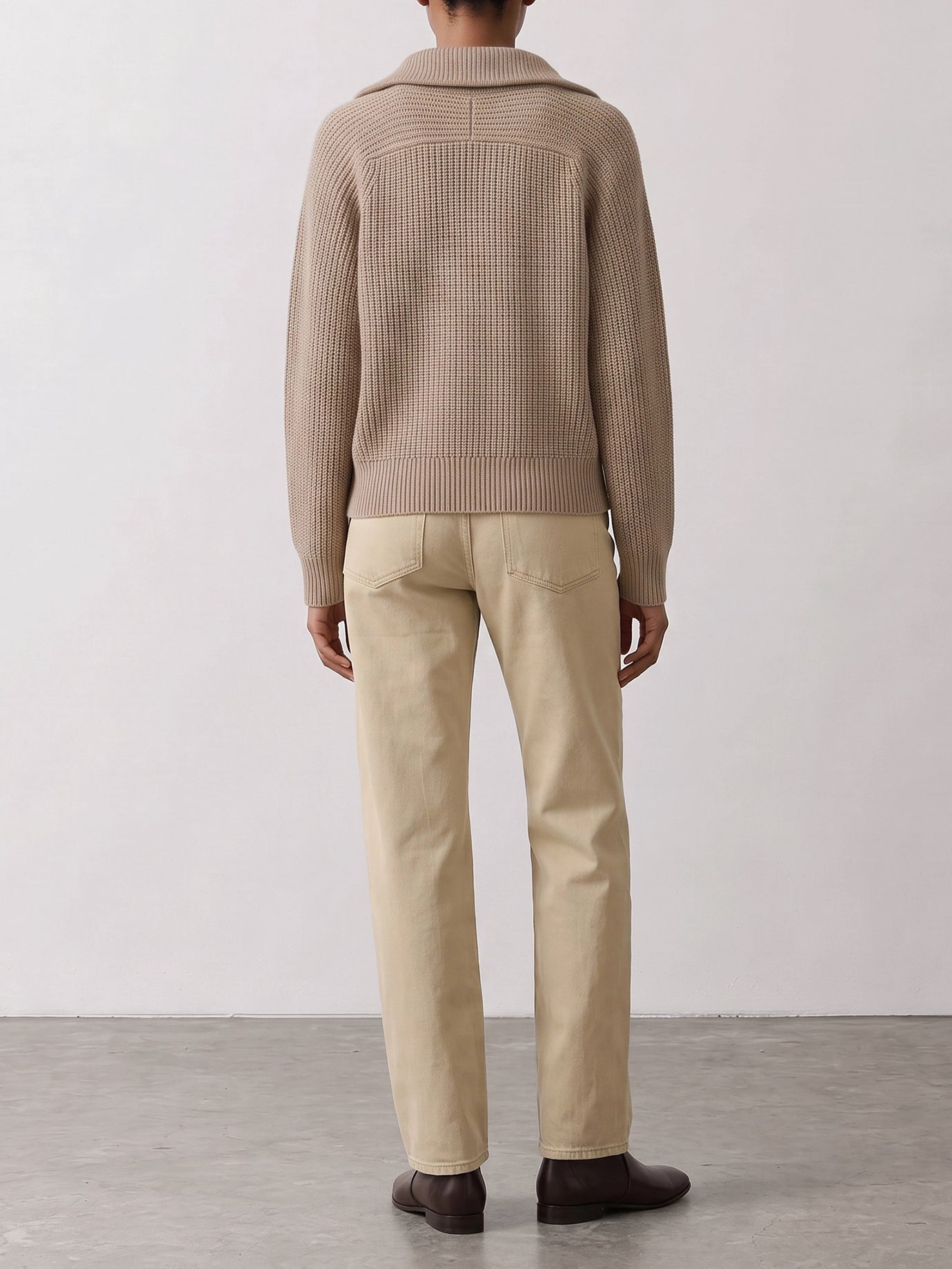 Straight-leg jeans Solid colour  White - Khaite Women | PDP | VIETTI Online Store | Zoom-Modal_3
