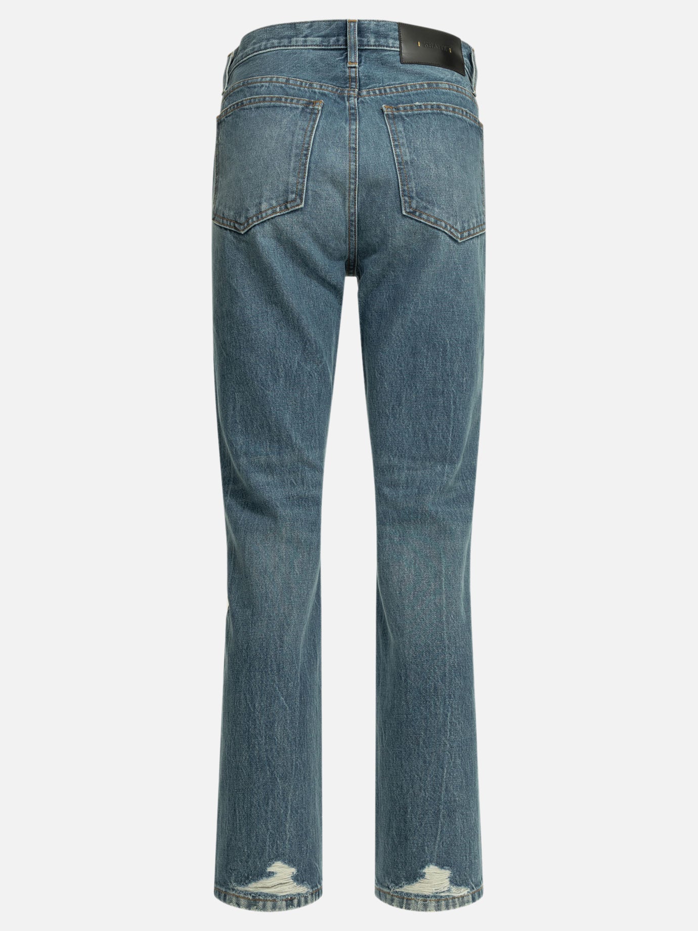 Straight-leg jeans Solid colour  Light blue - Khaite Women | PDP | VIETTI Online Store | Zoom-Modal_4

