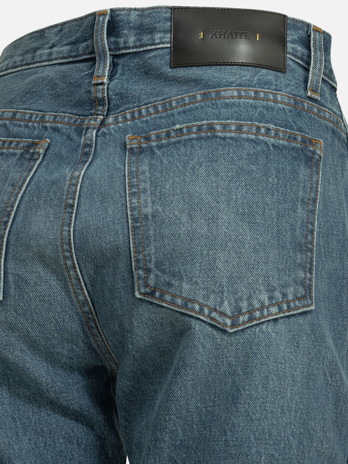 Straight-leg jeans Solid colour  Light blue - Khaite Women | PDP | VIETTI Online Store | thumbnail_6