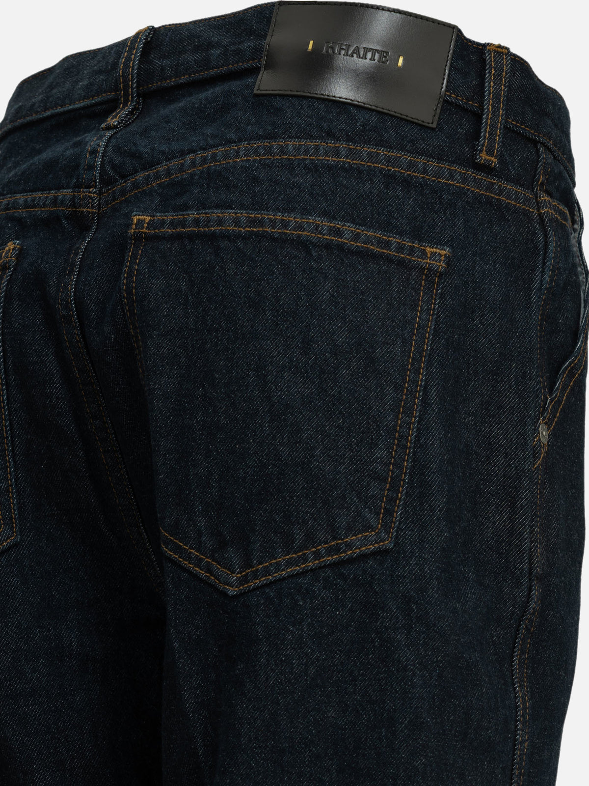 Khaite "Rossi" Straight-Leg Jeans Blue - VIETTI