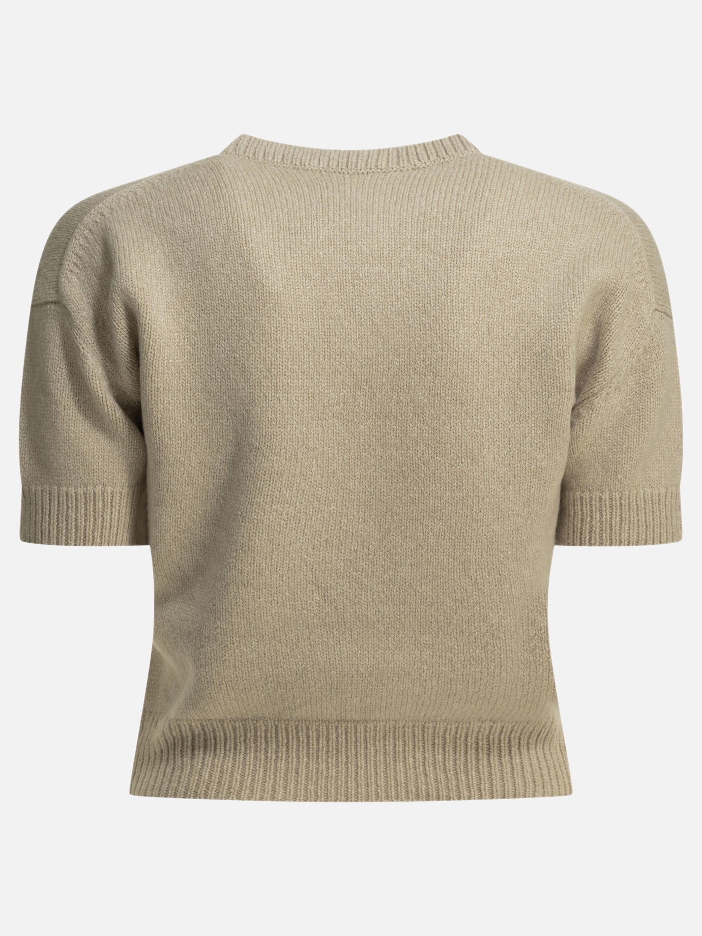 Crewneck sweaters Solid colour  Beige - Khaite Women | PDP | VIETTI Online Store | Zoom-Modal_2
