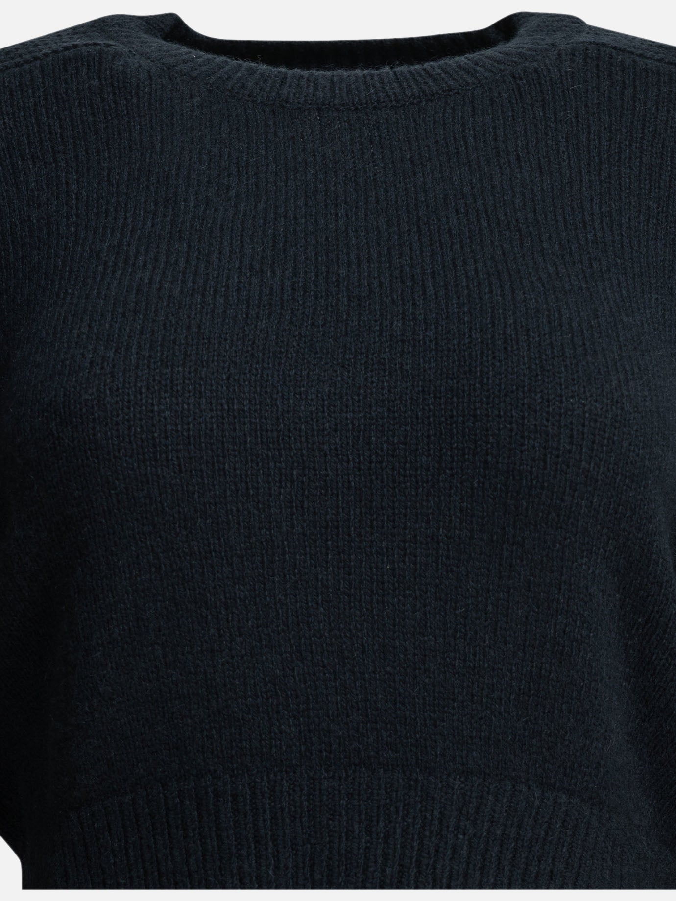 Crewneck sweaters Solid colour  Blue - Khaite Women | PDP | VIETTI Online Store | thumbnail_5