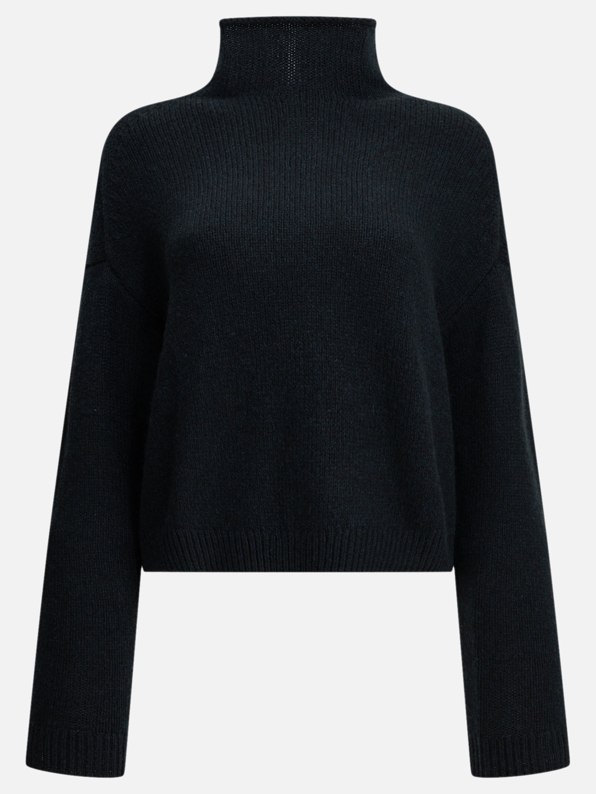 Khaite "Marke" Turtleneck Sweater Blue - VIETTI
