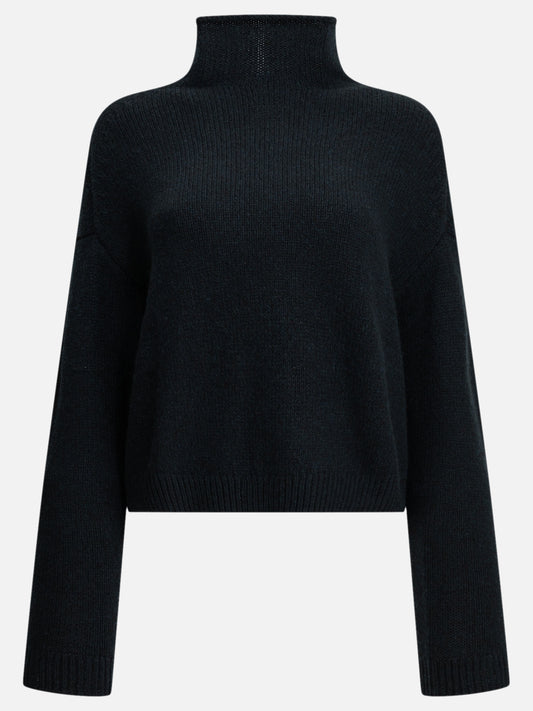 Khaite "Marke" Turtleneck Sweater Blue

