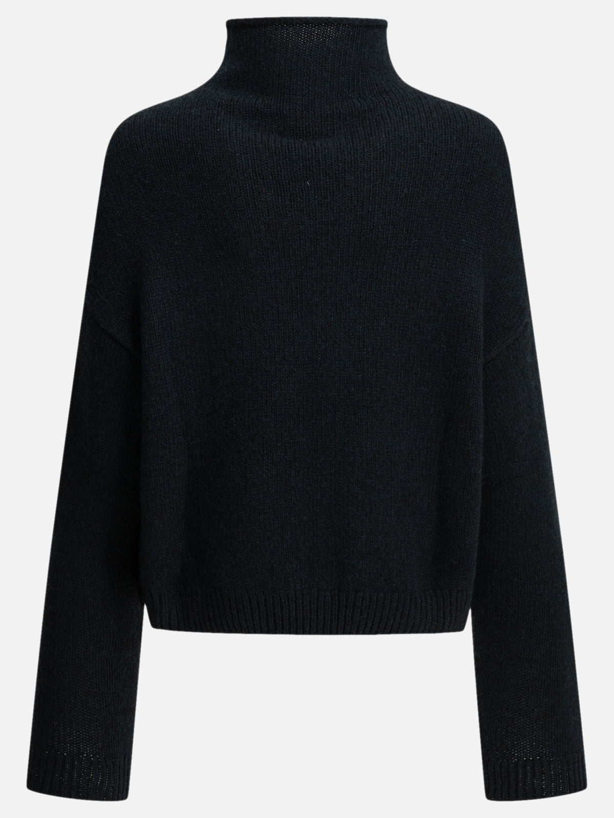 Khaite "Marke" Turtleneck Sweater Blue - VIETTI
