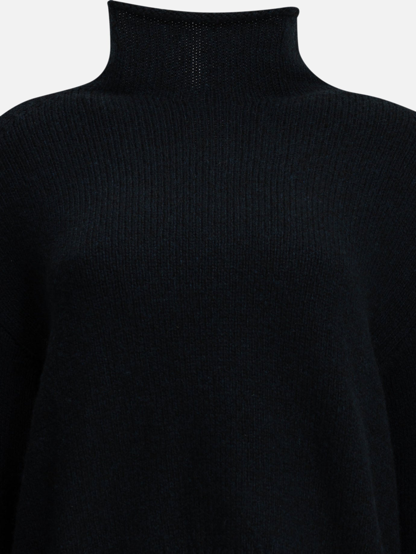 Khaite "Marke" Turtleneck Sweater Blue

