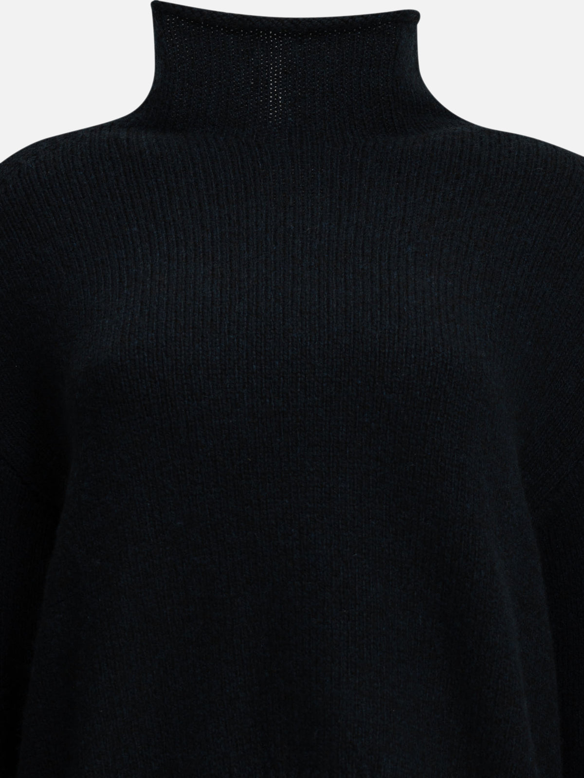 Khaite "Marke" Turtleneck Sweater Blue - VIETTI