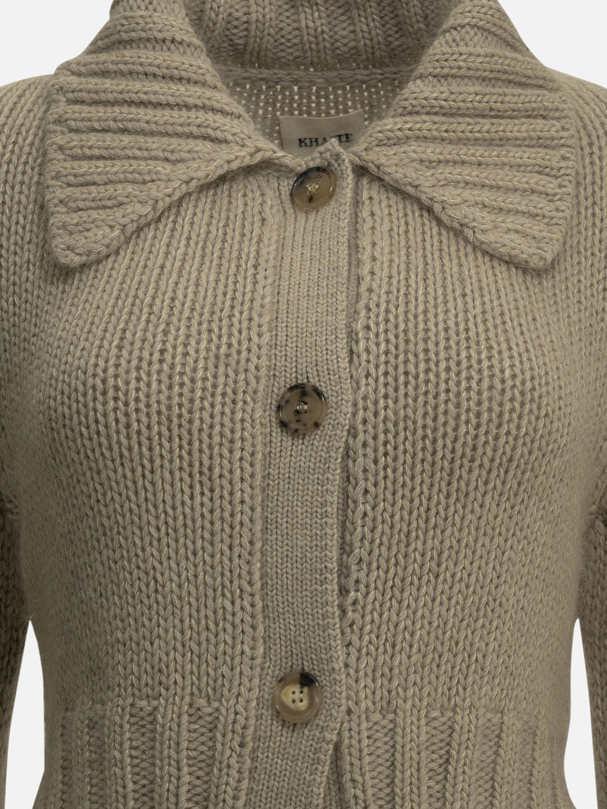 Khaite "Takeo" Cardigan Beige - VIETTI
