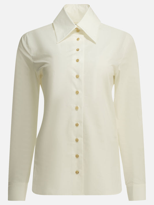 Formal shirts Tinta unita  White - Khaite Women | PDP | VIETTI Online Store 
