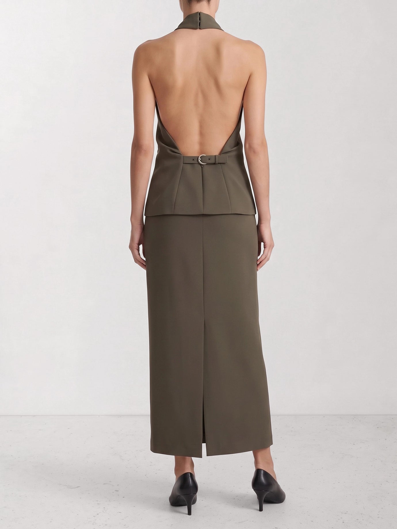 Casual tops Solid colour  Brown - Khaite Women | PDP | VIETTI Online Store | thumbnail_6