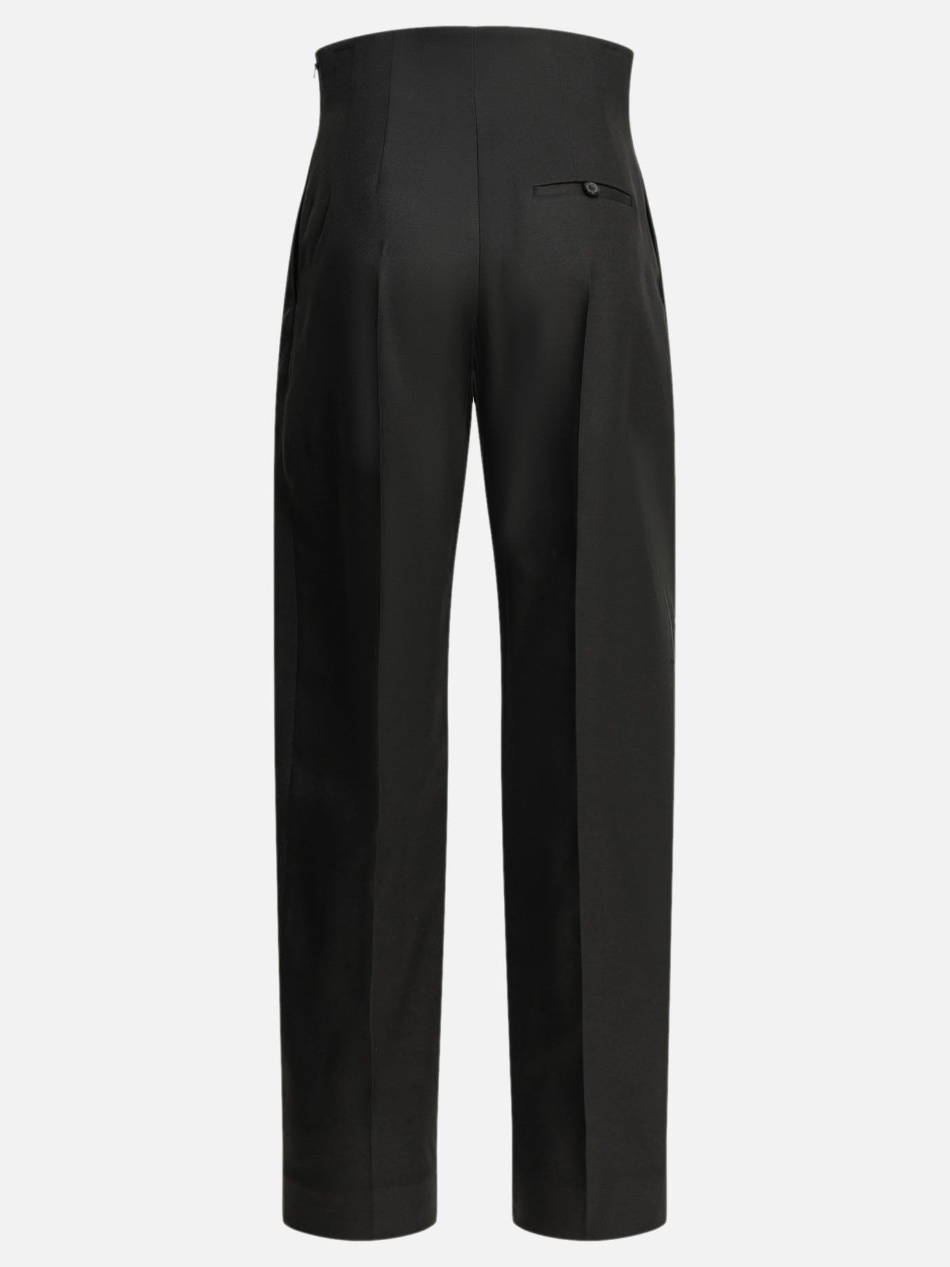 Tailored trousers Solid colour  Black - Khaite Women | PDP | VIETTI Online Store | Zoom-Modal_4
