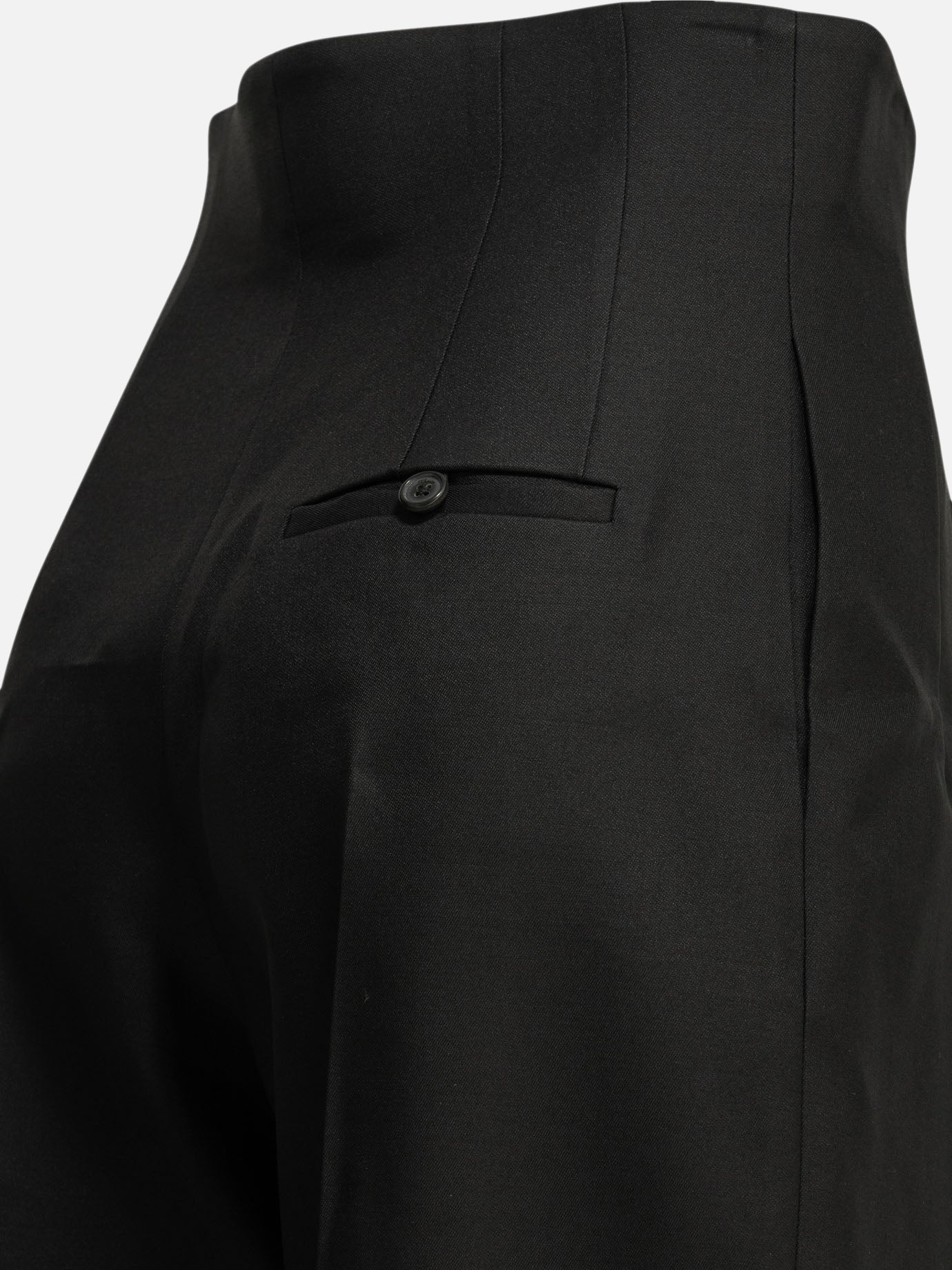 Tailored trousers Solid colour  Black - Khaite Women | PDP | VIETTI Online Store | Zoom-Modal_6
