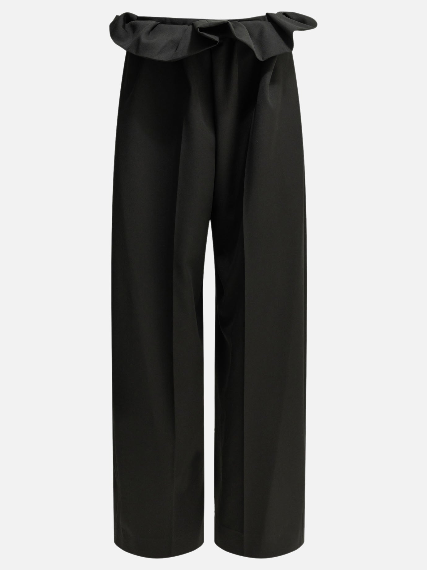 Tailored trousers Solid colour  Black - Khaite Women | PDP | VIETTI Online Store | Zoom-Modal
