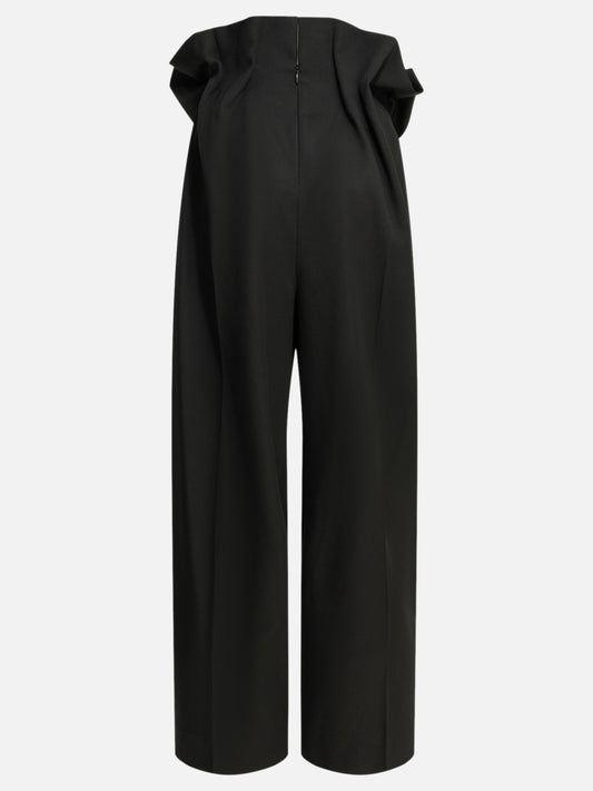 Tailored trousers Solid colour  Black - Khaite Women | PDP | VIETTI Online Store | 2
