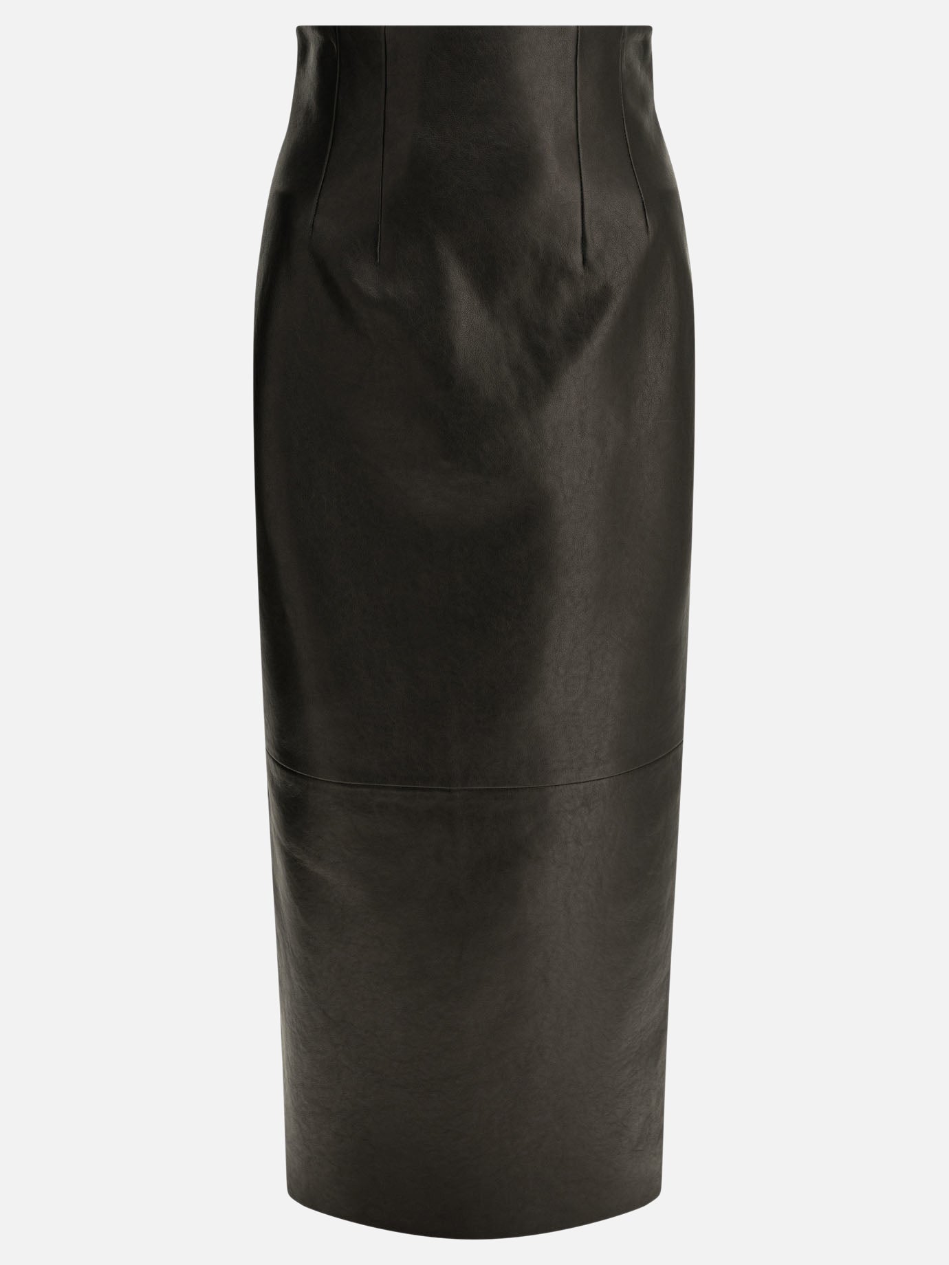 Gonne lunghe Solid colour  Nero - Khaite Donna | PDP | VIETTI Online Store | Zoom-Modal
