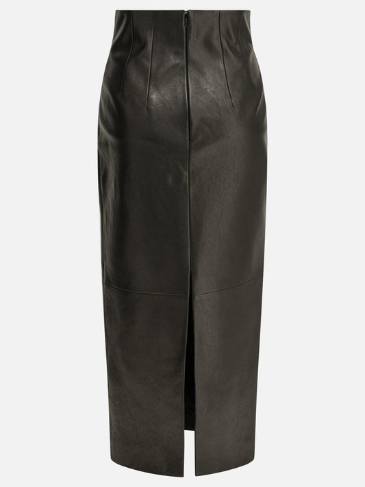 Gonne lunghe Solid colour  Nero - Khaite Donna | PDP | VIETTI Online Store | 2
