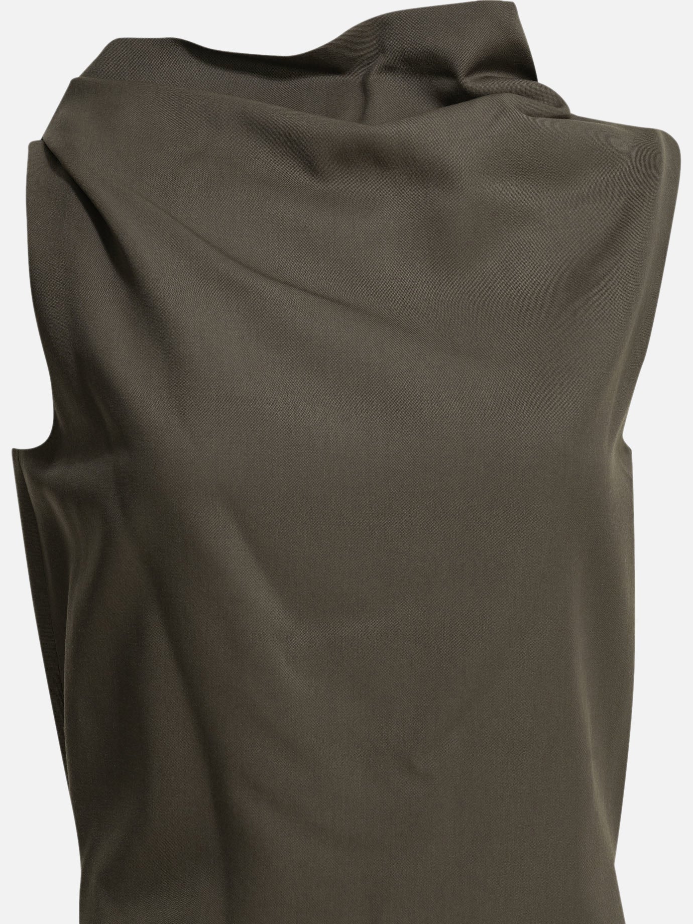 Mini dresses Solid colour  Grey - Khaite Women | PDP | VIETTI Online Store | thumbnail_3