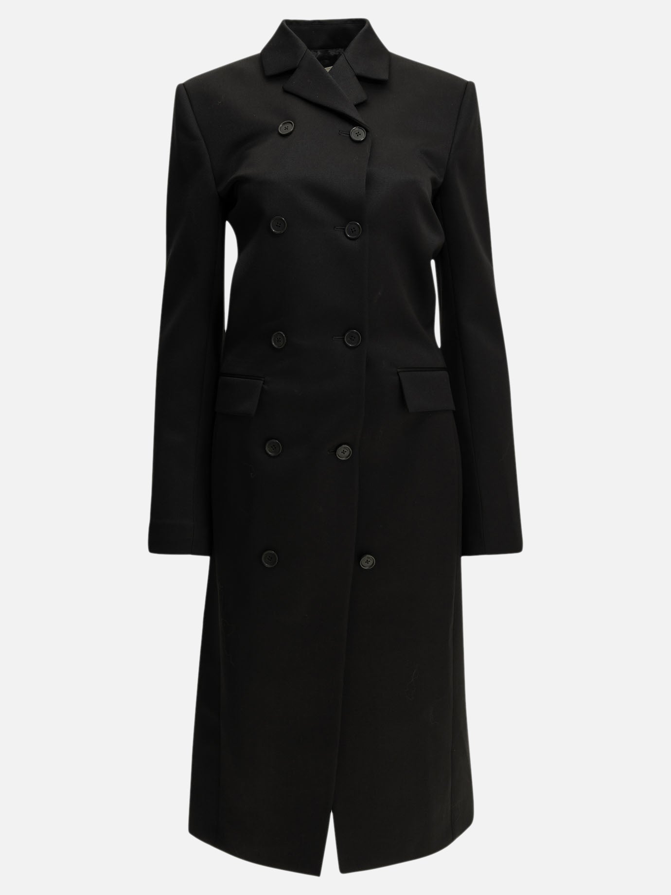 Khaite "Rolon" Long Coat Black

