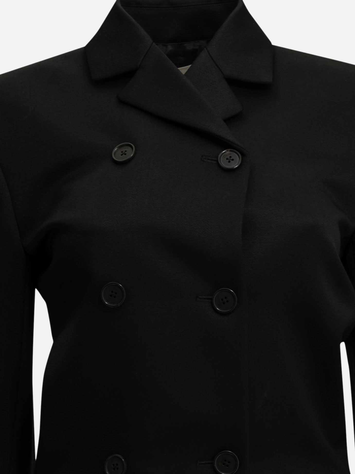 Khaite "Rolon" Long Coat Black

