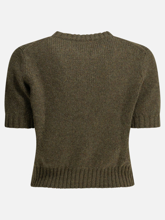 Cardigans Solid colour  Green - Khaite Women | PDP | VIETTI Online Store | 2
