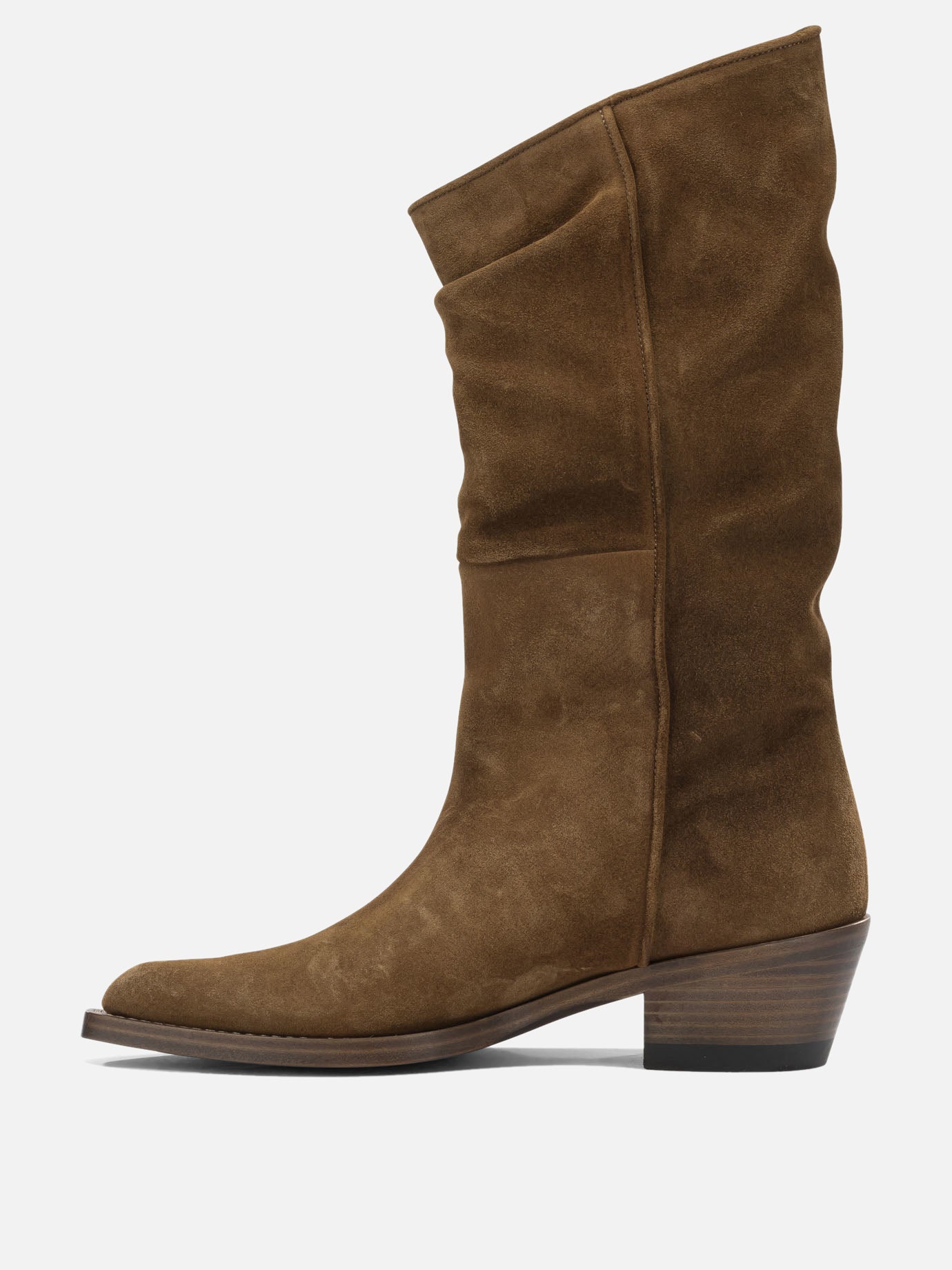Cowboy 100% calf leather - 100% calf leather  Brown - Khaite Women | PDP | VIETTI Online Store | Zoom-Modal_3
