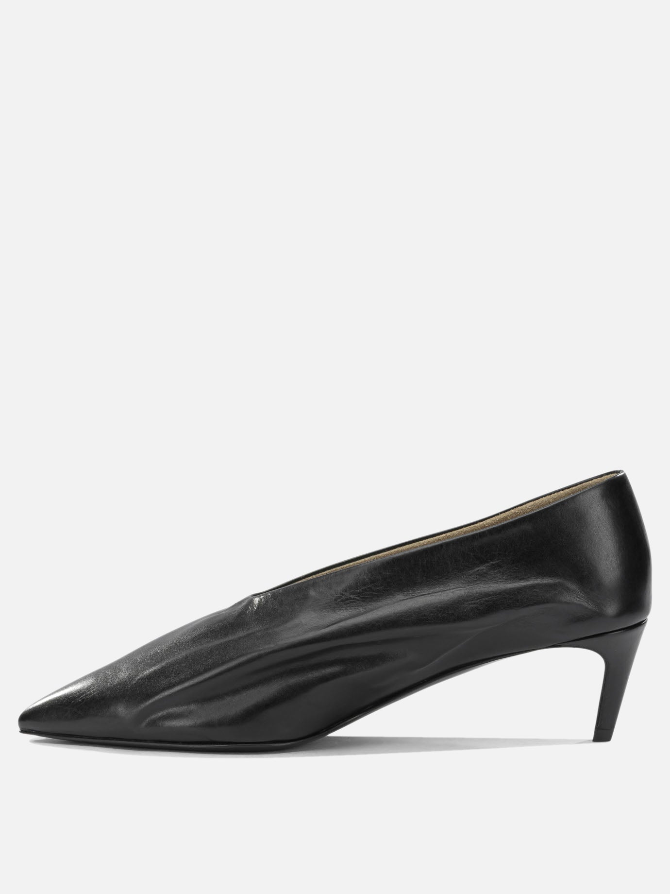 Pumps 100% calf leather - 100% calf leather  Black - Khaite Women | PDP | VIETTI Online Store | thumbnail_3