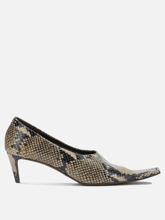 Pumps 100% calf leather - 100% calf leather  Beige - Khaite Women | PDP | VIETTI Online Store 
