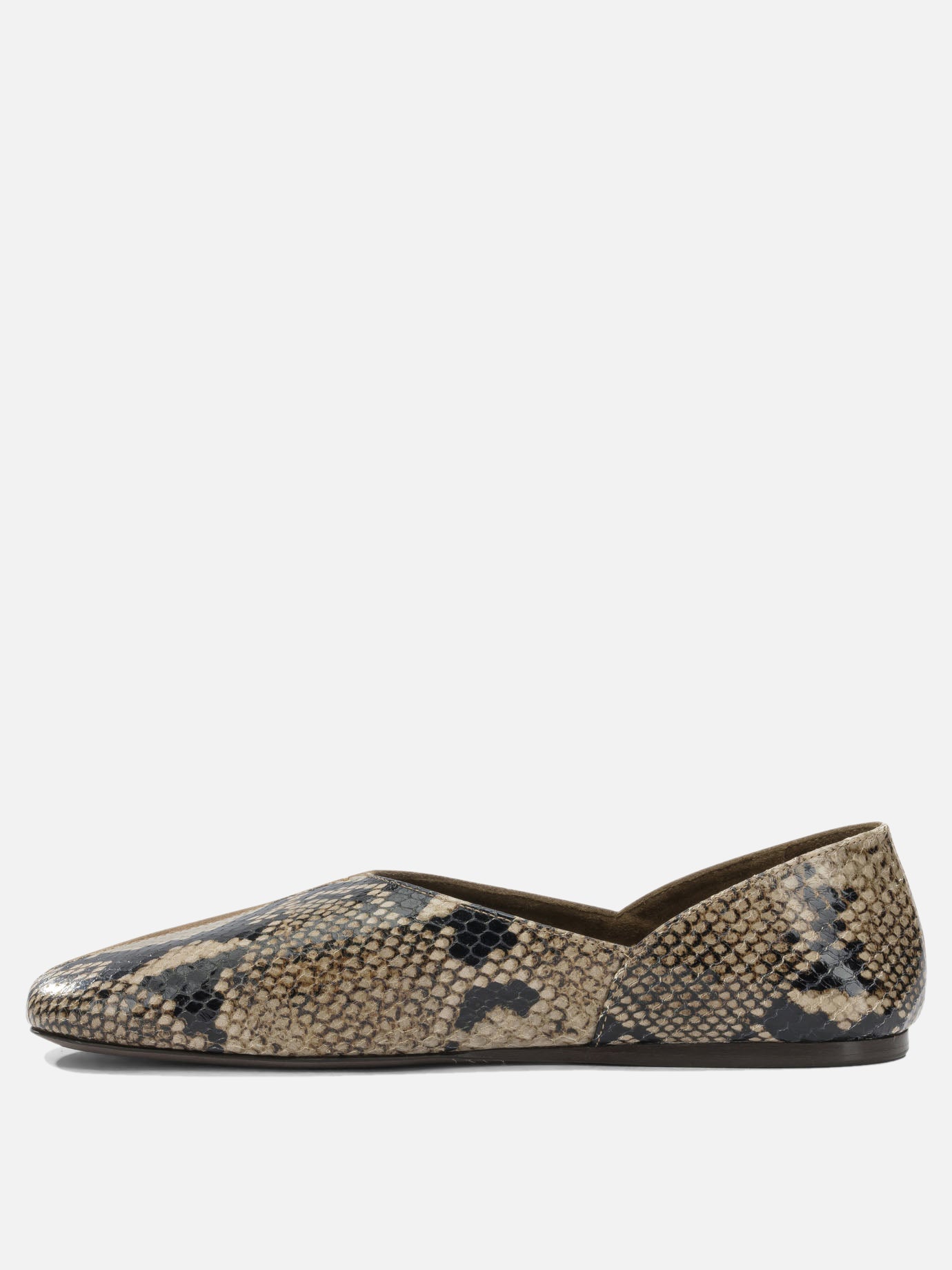 Classic ballet flats 100% calf leather - 100% calf leather  Brown - Khaite Women | PDP | VIETTI Online Store | Zoom-Modal_3
