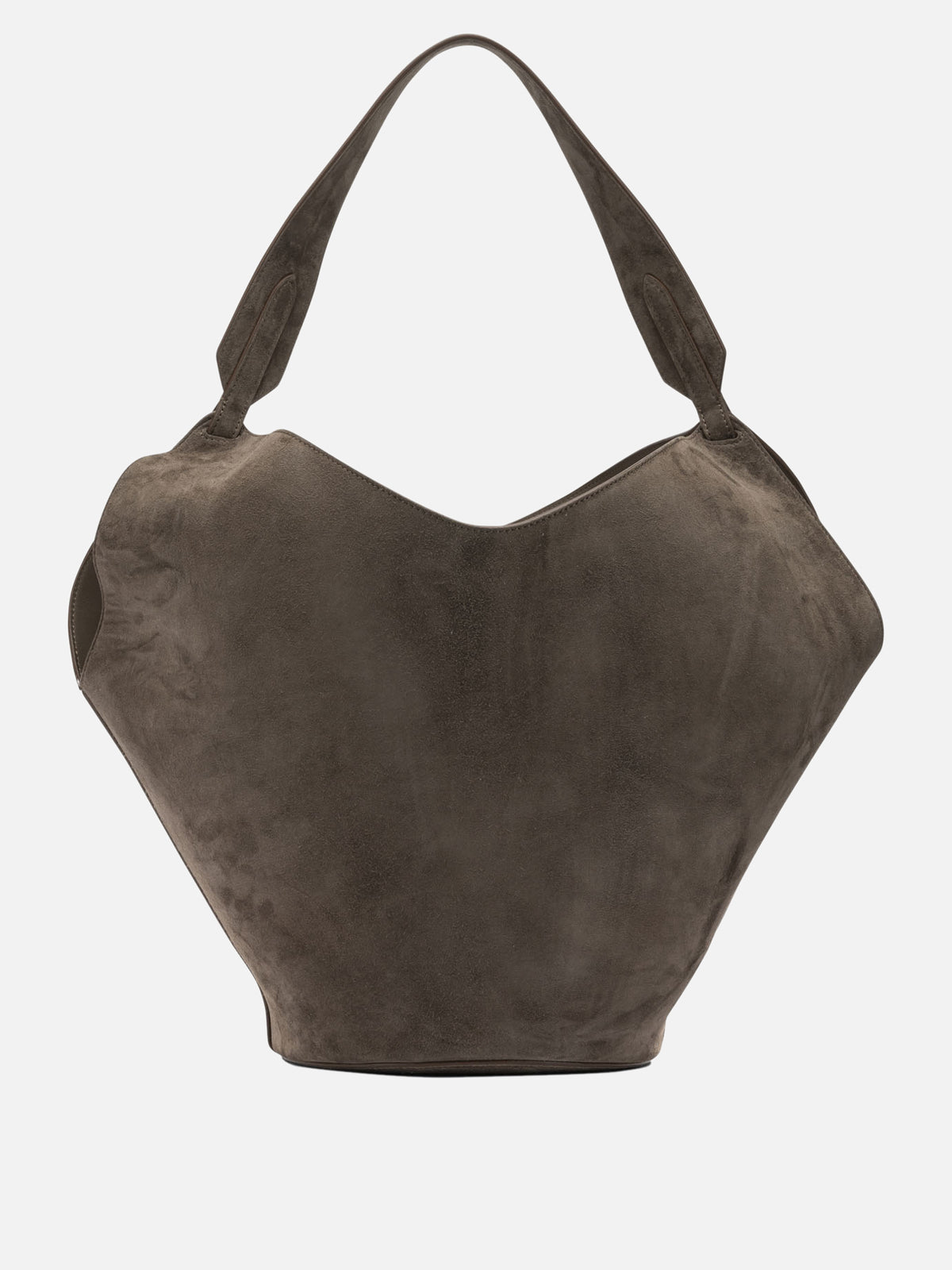 Khaite Medium "Lotus" shoulder bag Brown

