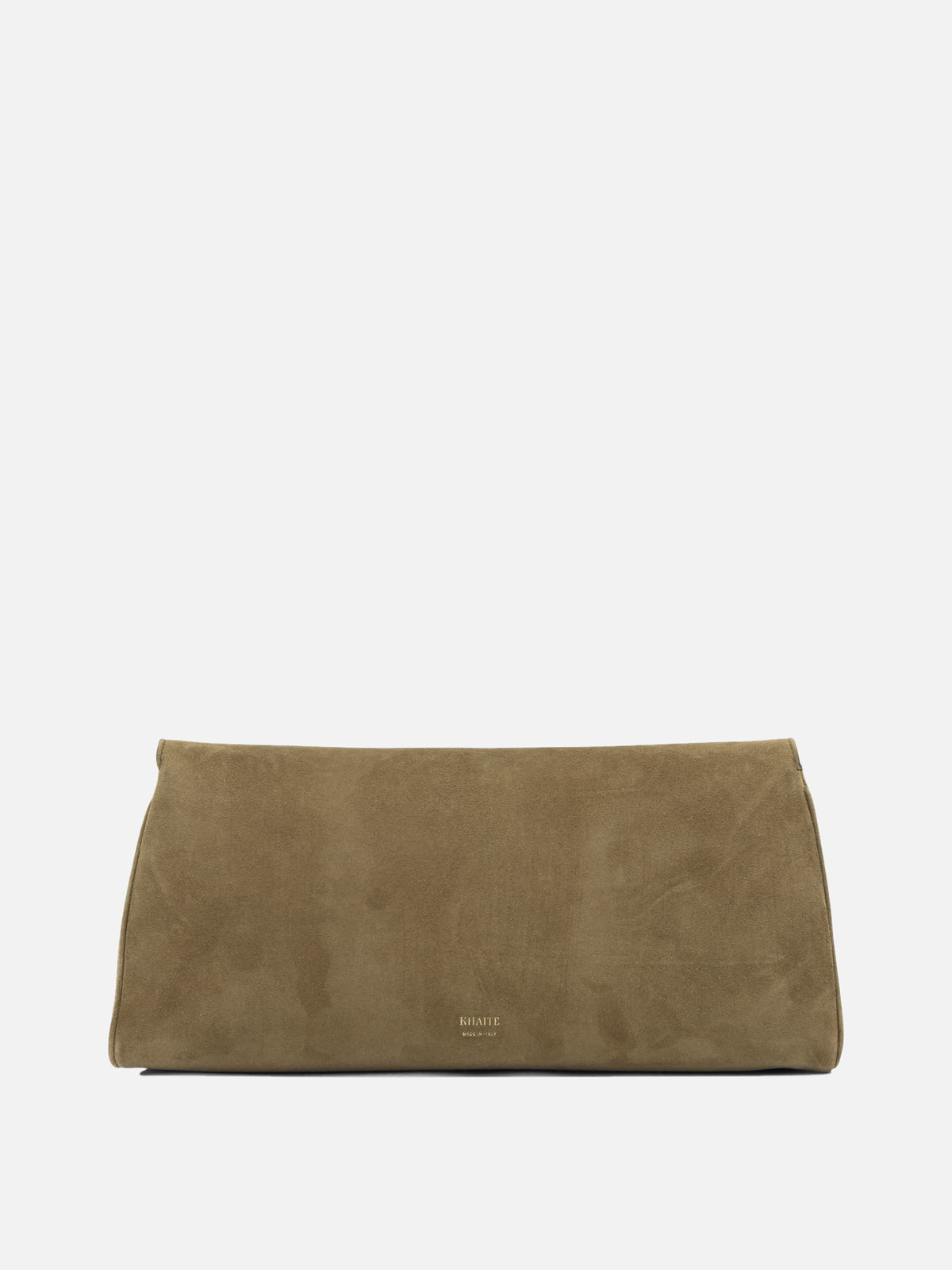 Khaite "Audrey" Clutch Brown