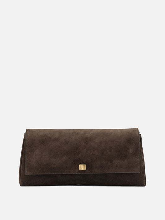 Pouch 100% baby calf leather  Brown - Khaite Women | PDP | VIETTI Online Store 

