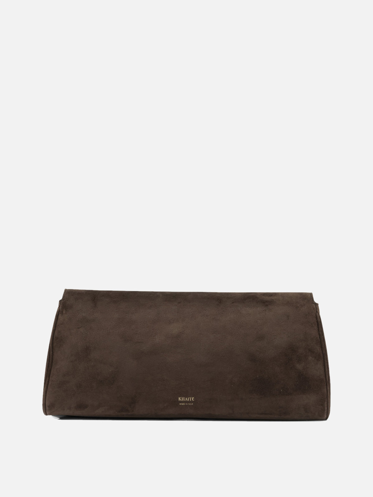 Khaite "Audrey" Clutch Brown