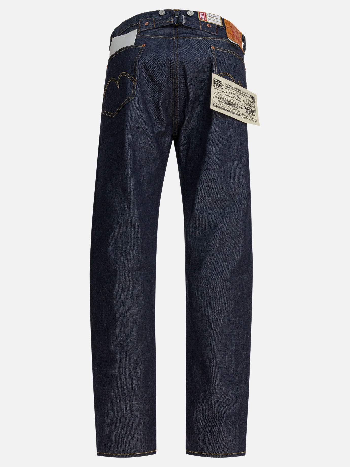 Straight-leg jeans Solid colour  Blue - Levi's Men | PDP | VIETTI Online Store | thumbnail_2