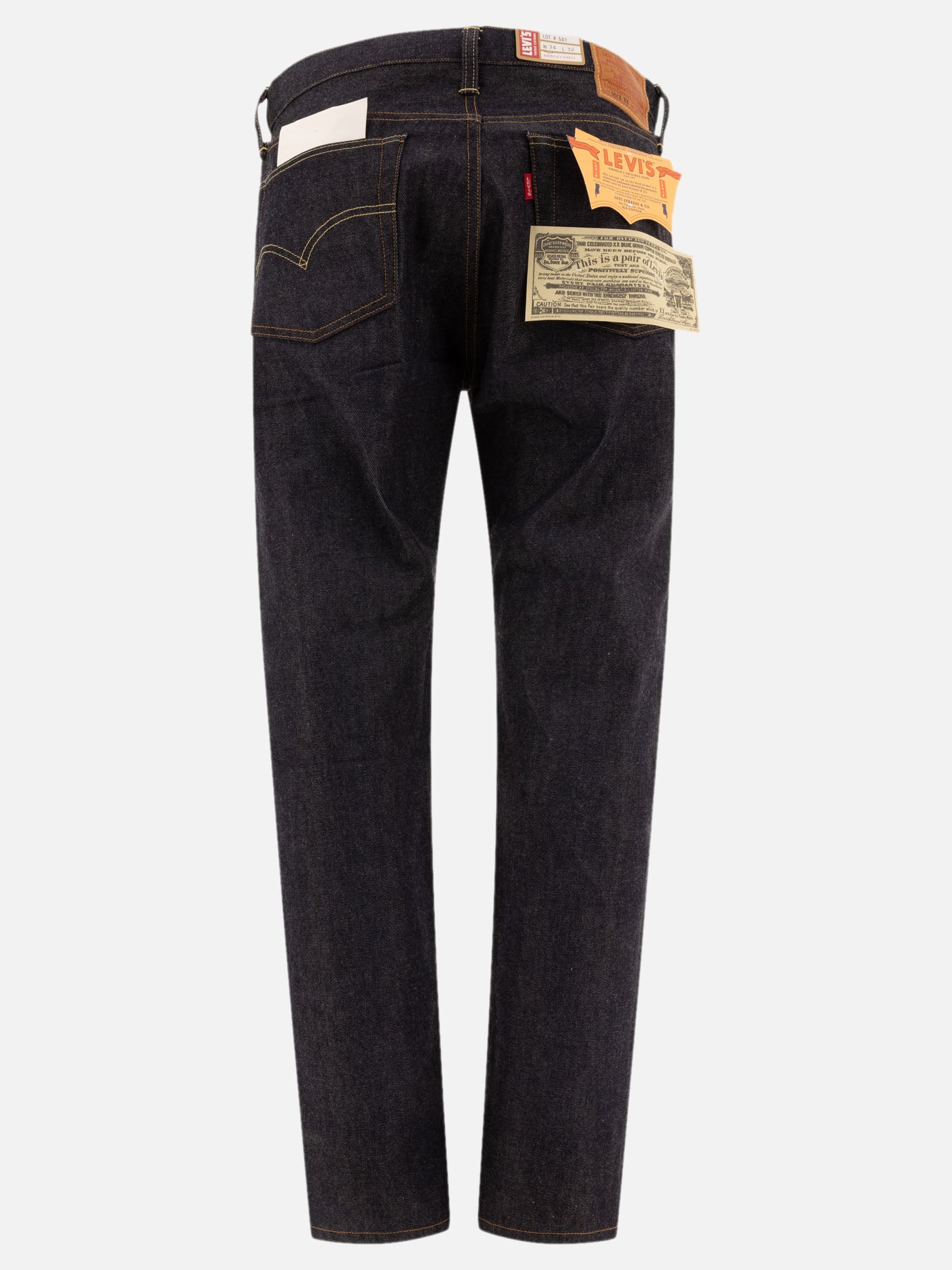 Straight-leg jeans Solid colour  Blue - Levi's Men | PDP | VIETTI Online Store | thumbnail_2
