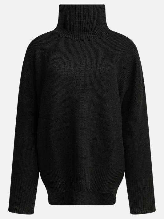 Lisa Yang "Heidi" Turtleneck Sweater Black

