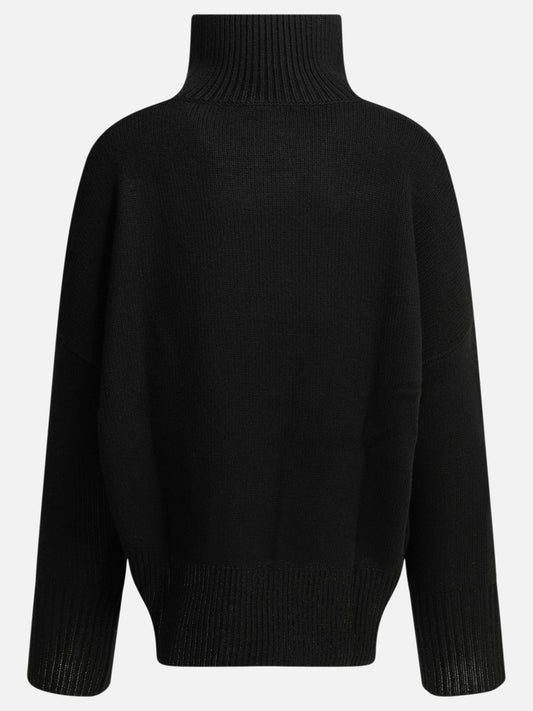 Lisa Yang "Heidi" Turtleneck Sweater Black

