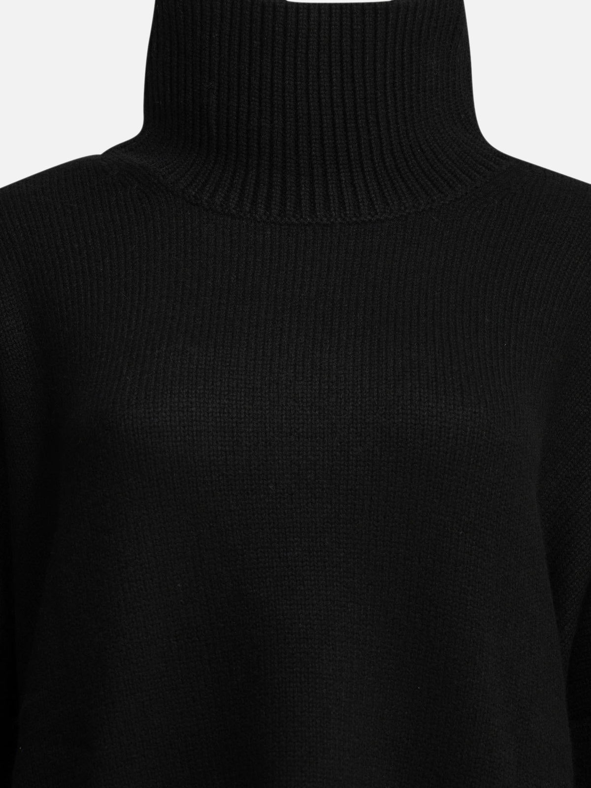 Lisa Yang "Heidi" Turtleneck Sweater Black - VIETTI