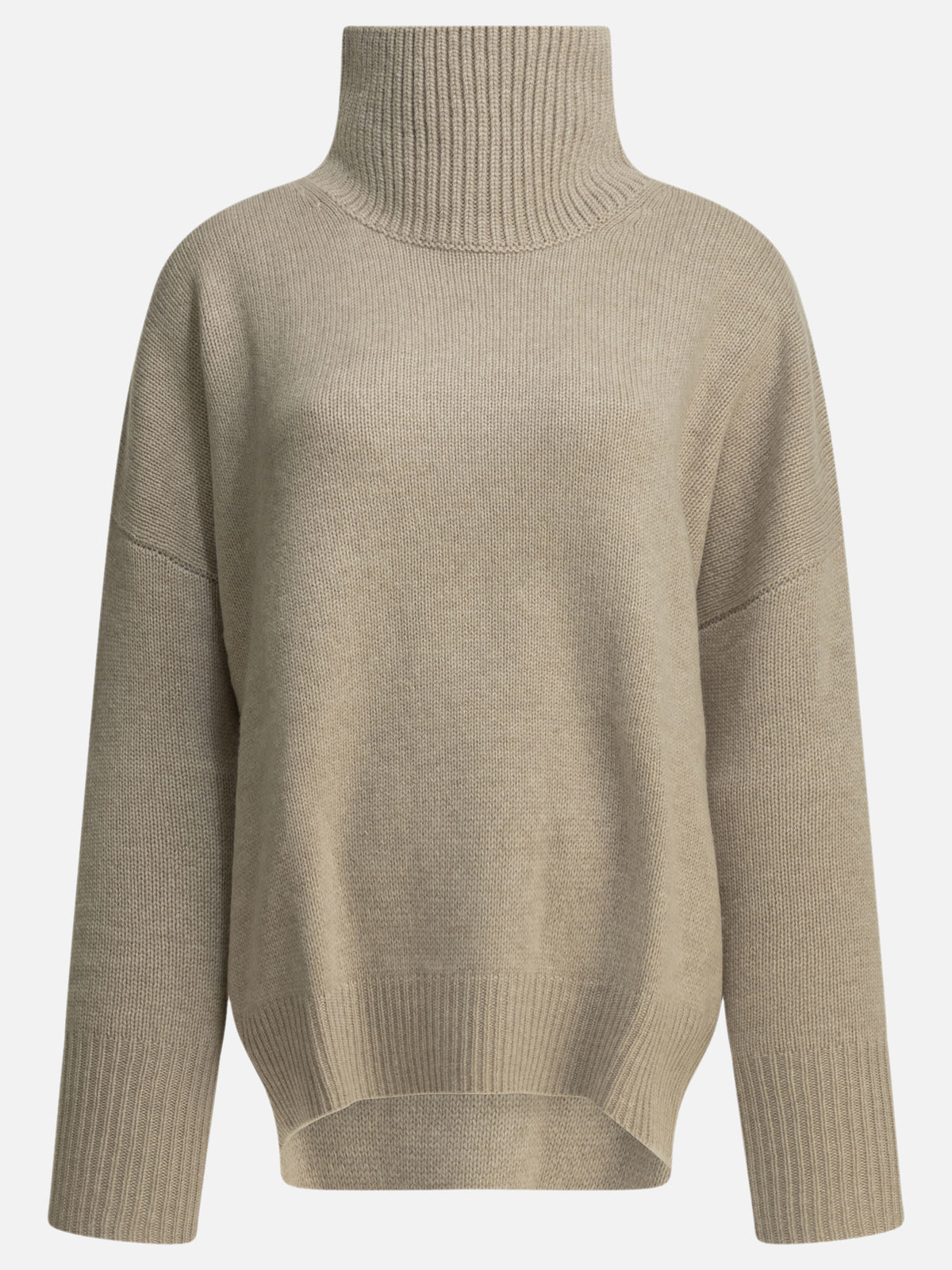 Lisa Yang "Heidi" Turtleneck Sweater Beige - VIETTI