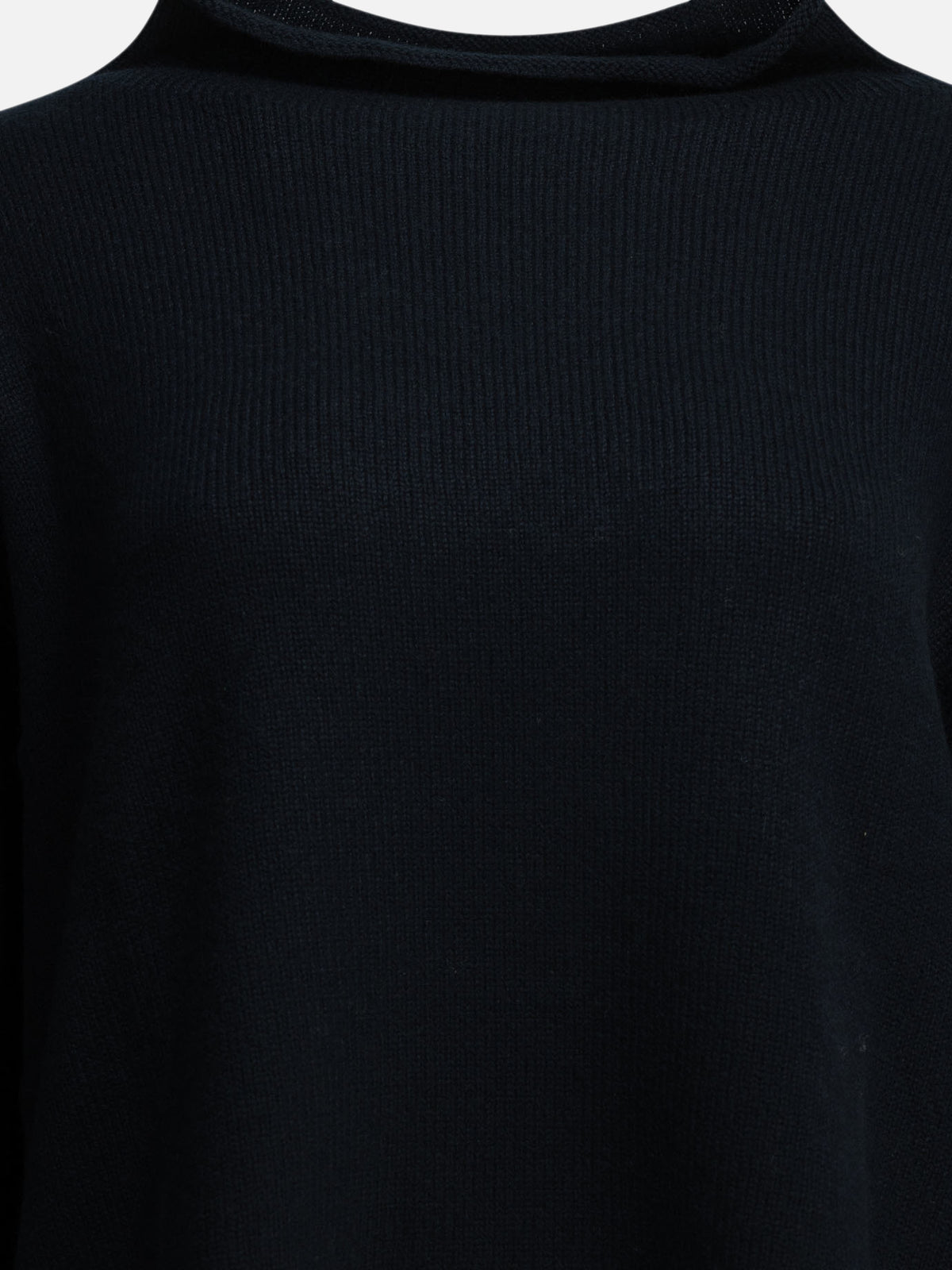 Lisa Yang "Sandy" Boat-Neck Sweater Blue - VIETTI