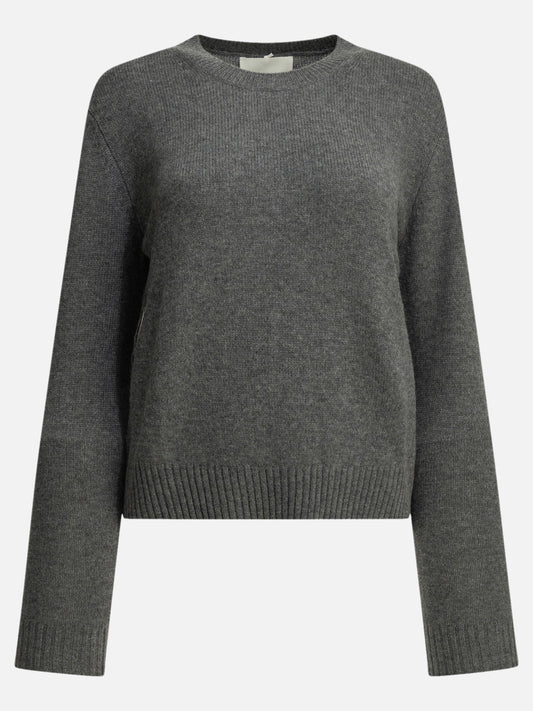 Lisa Yang "Mable" Crew-Neck Sweater Grey

