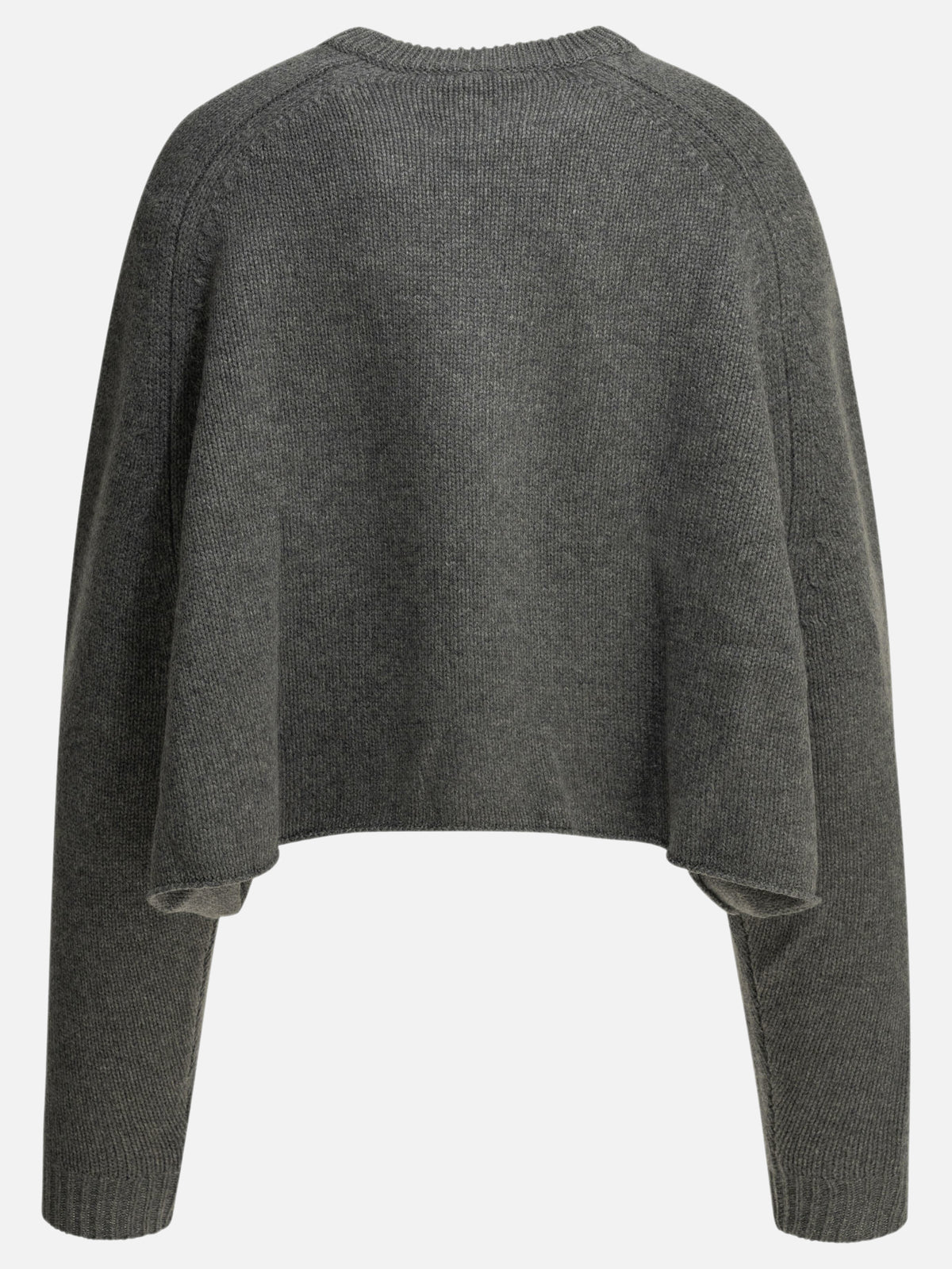 Lisa Yang "Karine" Crew-Neck Sweater Grey