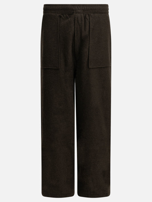 Maison Kitsuné Casual fleece pants Brown

