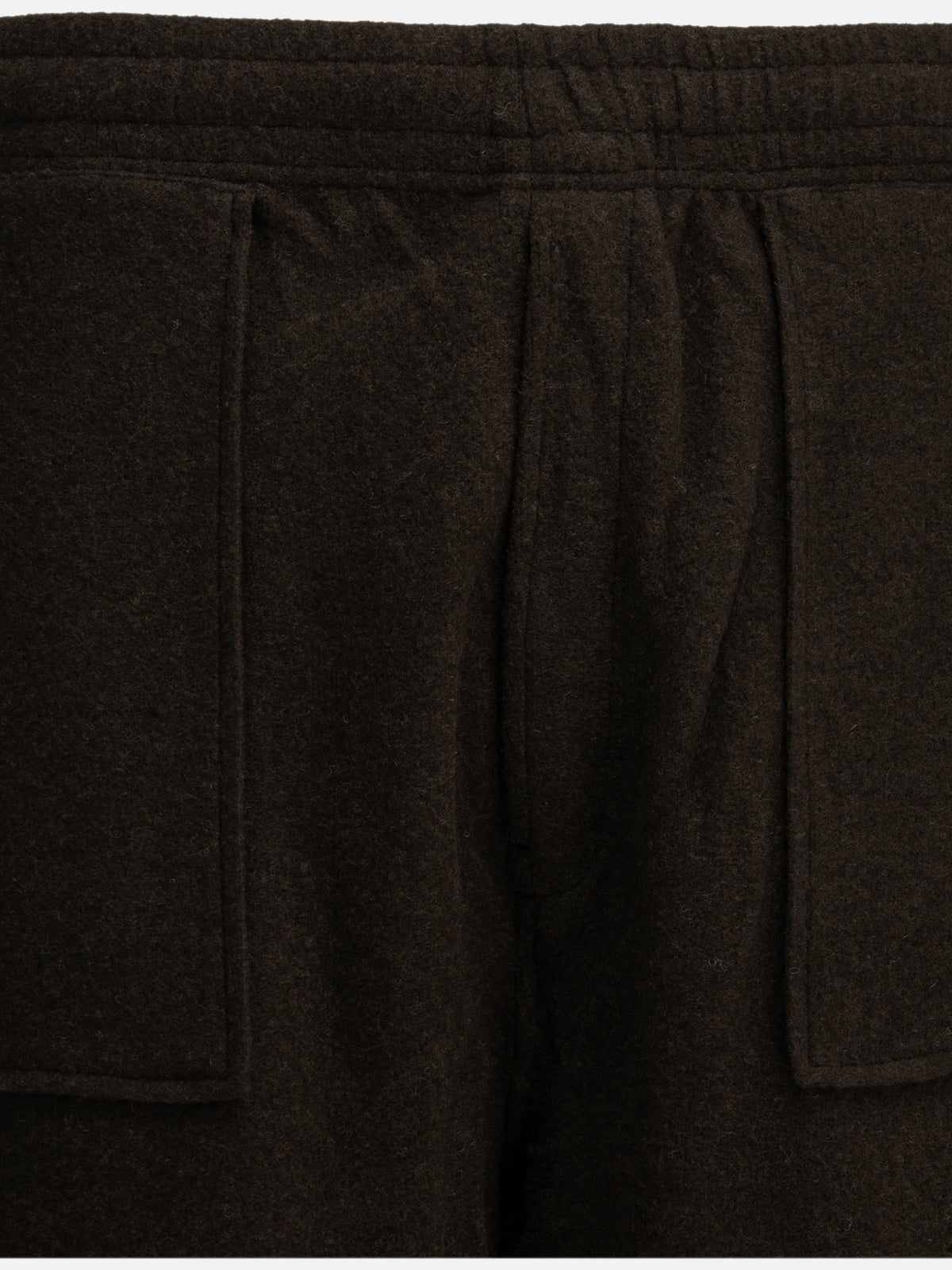 Maison Kitsuné Casual fleece pants Brown - VIETTI