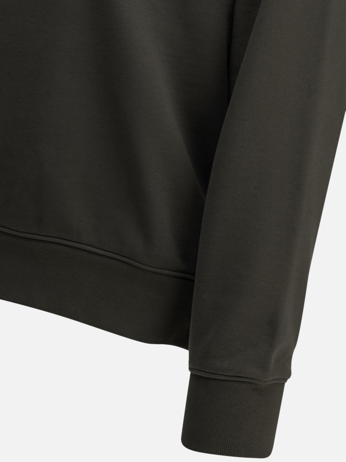 Maison Kitsuné "Chillax Fox" Polo-Collar Sweatshirt Grey

