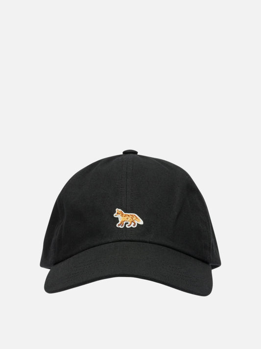 Maison Kitsuné "Baby Fox" Baseball Cap Black

