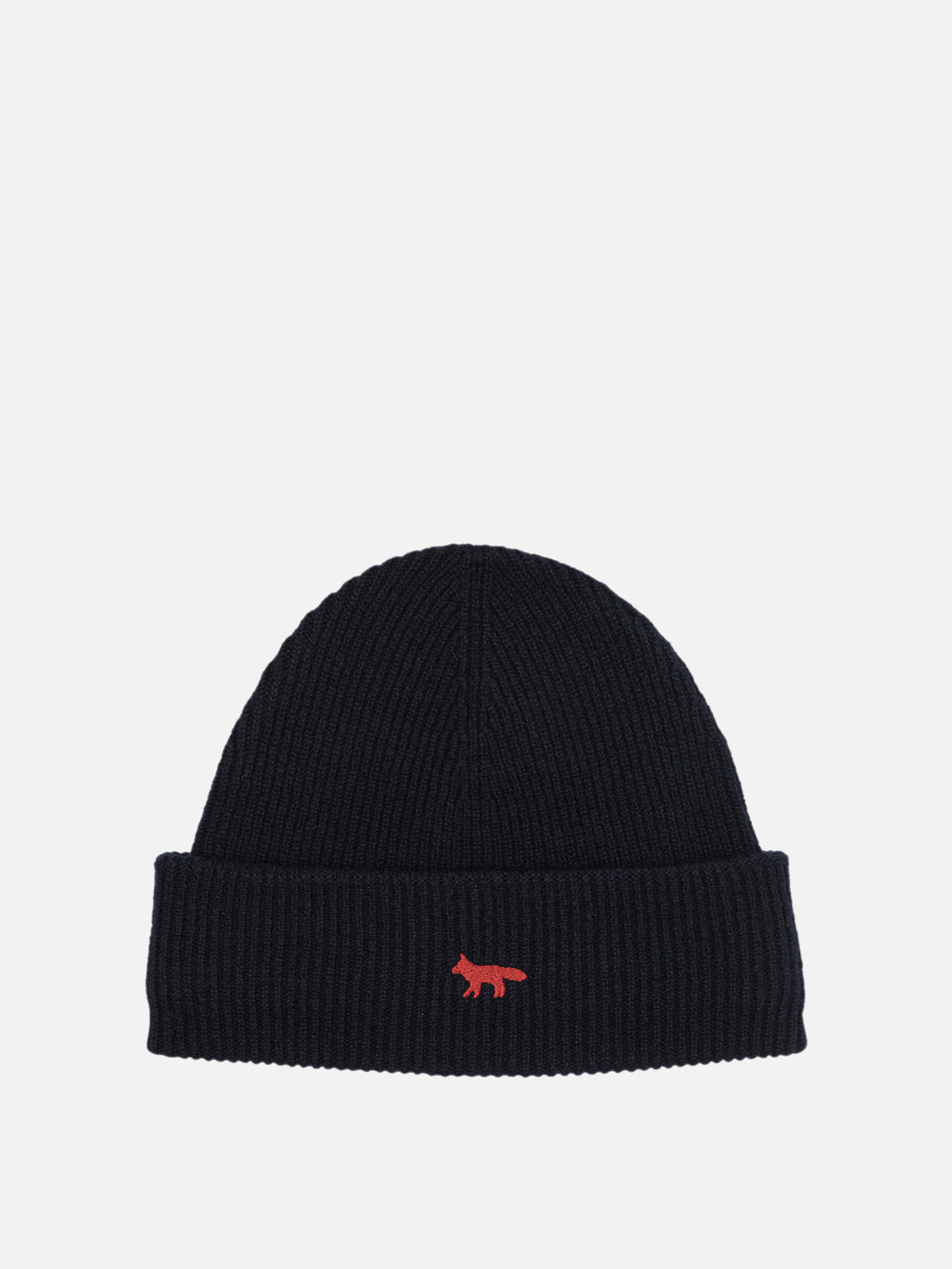 Maison Kitsuné "Profile Fox" Beanie Blue - VIETTI