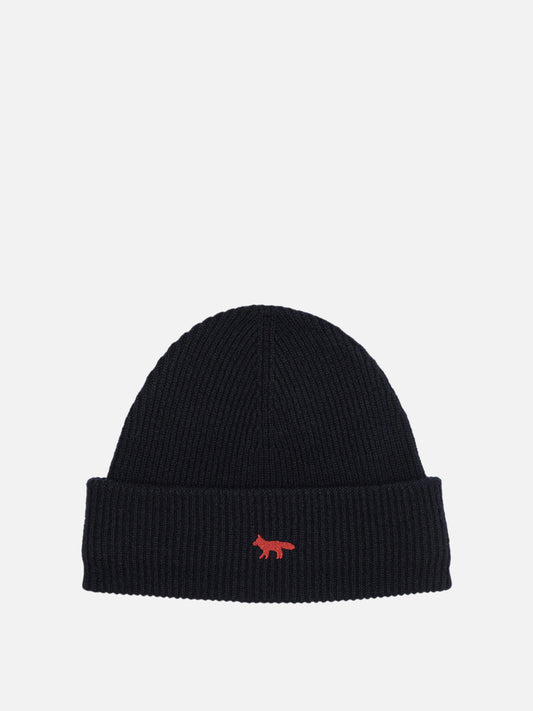 Maison Kitsuné "Profile Fox" Beanie Blue

